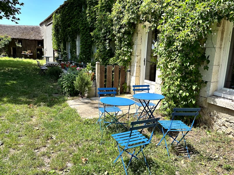 Coin café au jardin